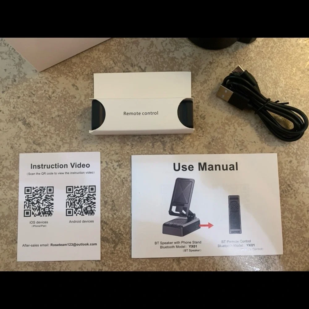 New! “Multi-functional BT Speaker With Phone Stand and Remote Control
